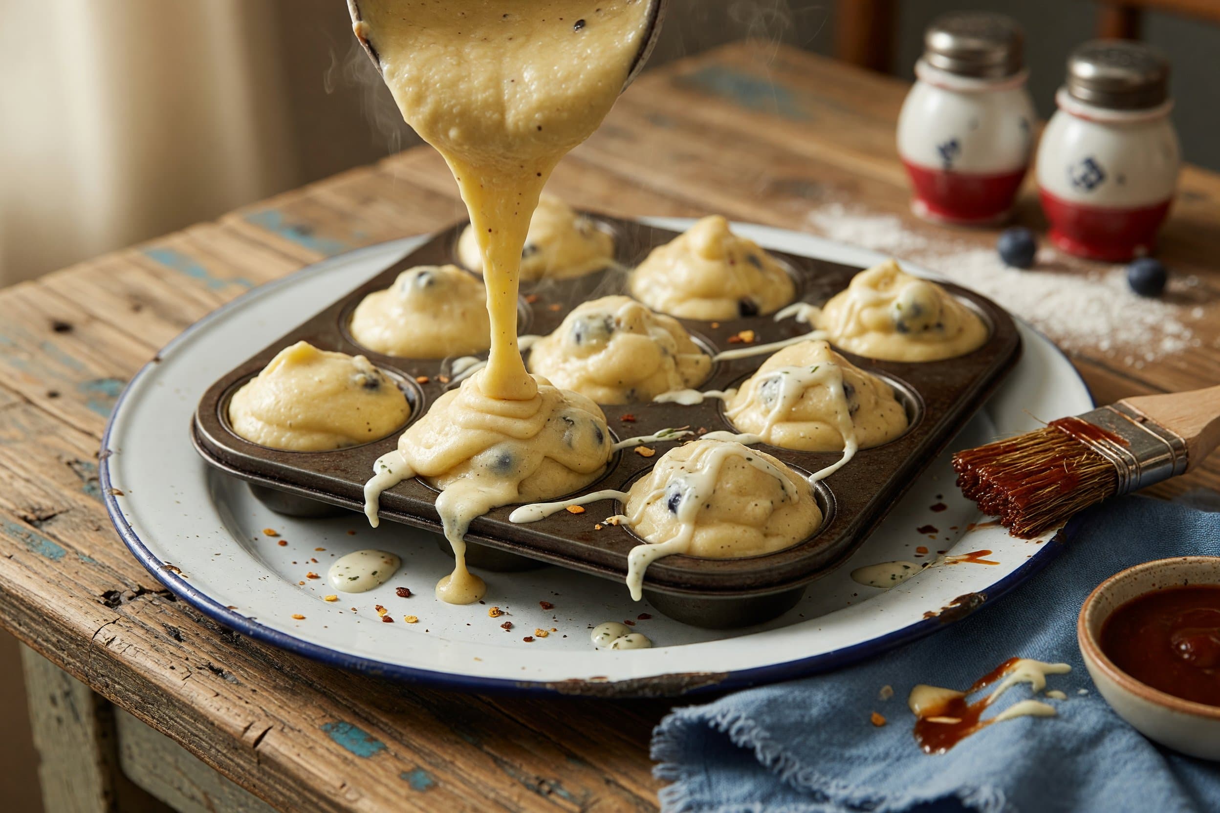 Transfer your batter to your muffin tin and bake at 400°F for 11 minutes while preparing The BEST Homemade Little Bites
